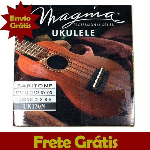 Encordoamento Magma Uk130n Para Ukulele Igual Aquila Nylon