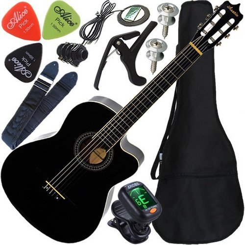 Kit Violão Eletroacústico Nylon C/ Capa Mag5 Austin Kauthon
