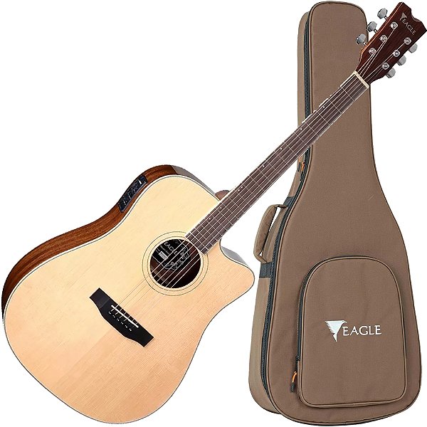 Violão Eletroacústico Fishman Eagle Emd370 Ce + Estojo