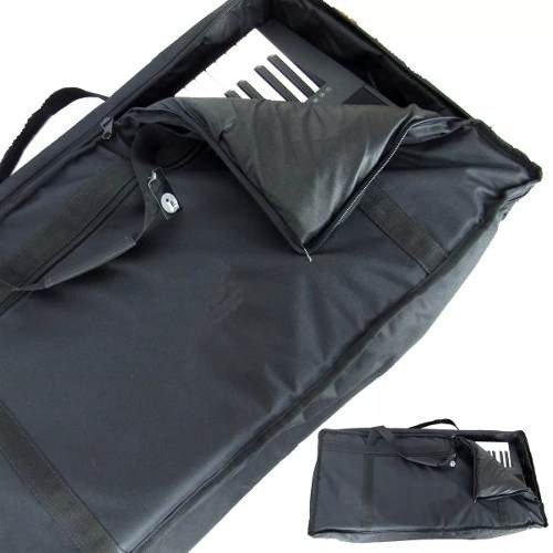 Capa Para Teclado 5/8 Acolchoada Nylon 600 Psr Casio Yamaha