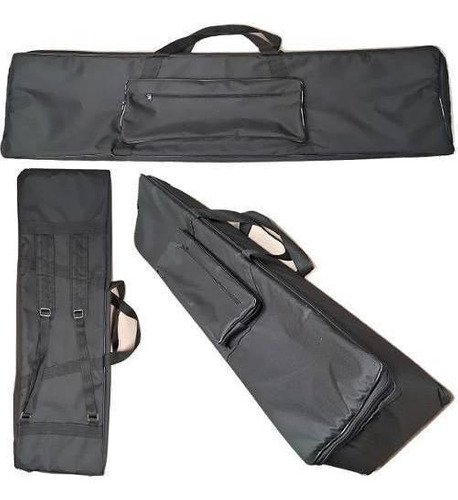 Capa Para Teclado Korg Kronos 73 Nylon Master Luxo Preto