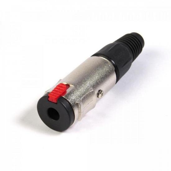 Jack J10 Stereo Metal com Trava JCPZ0006 Storm - PCT / 5