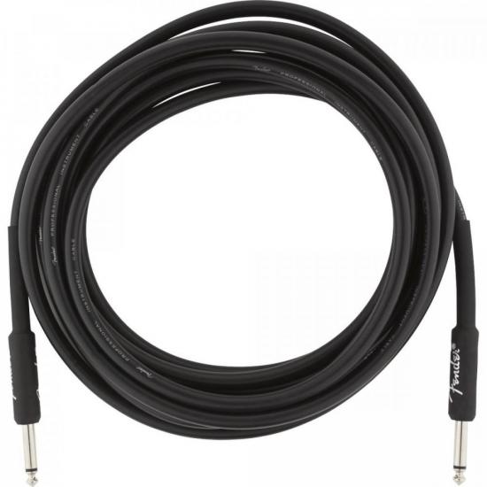 Cabo para Instrumentos P10 x P10 4,5m PROFESSIONAL SERIES Preto FENDER