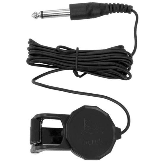 Captador para Violão Clip Cherub WCP-60G Preto DEVAL