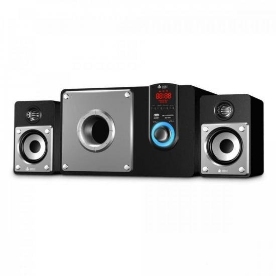 Caixa De Som Bluetooth 60W Subwoofer VM-X2140 Preto EXBOM
