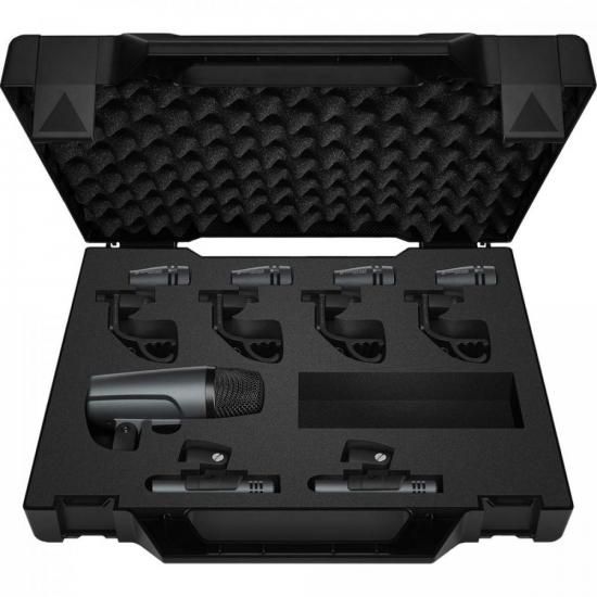 Kit Microfone Para Bateria Sennheiser E600 Preto