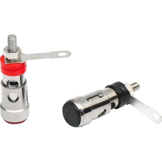Borne de Pressão Metálico PGBN0006 Vermelho STORM - PCT / 10