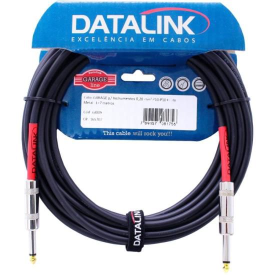 Cabo Para Instrumento P10 X P10 7m Datalink