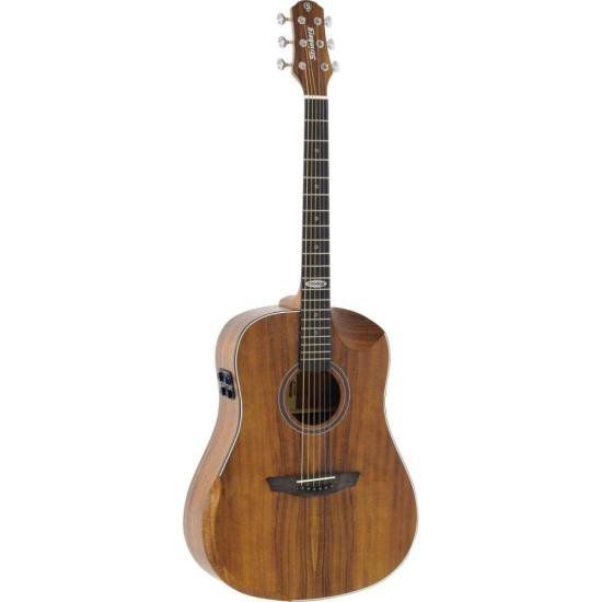 Violão Eletroacústico Strinberg SD301HCR Folk Koa Satin Com Bag