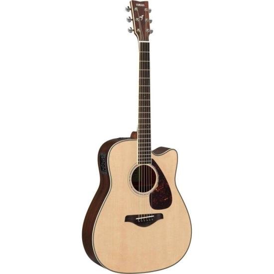 Violão Yamaha FGX830C Eletroacústico Aço Natural