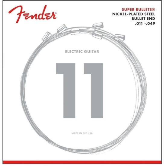 Encordoamento Fender para Guitarra Super Bullets .011 3250M