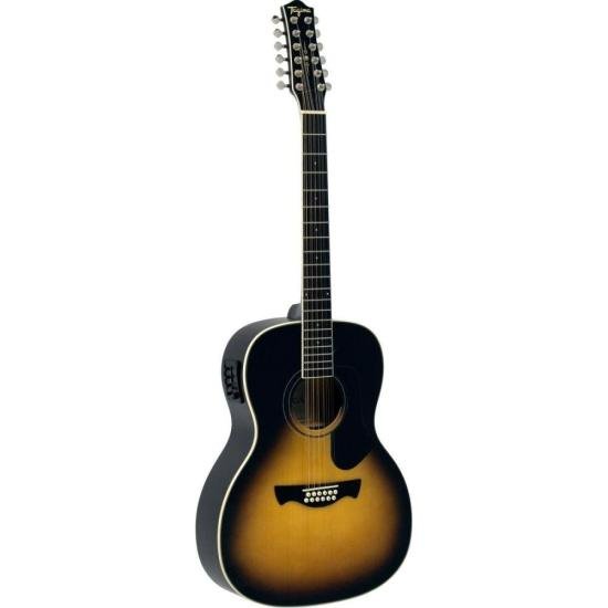 Violão Tagima Azteca XII Eletroacústico 12 Cordas Aço Vintage Sunburs