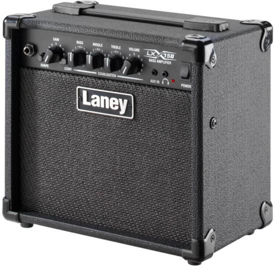 Amplificador Para Contrabaixo Laney LX15B Preto