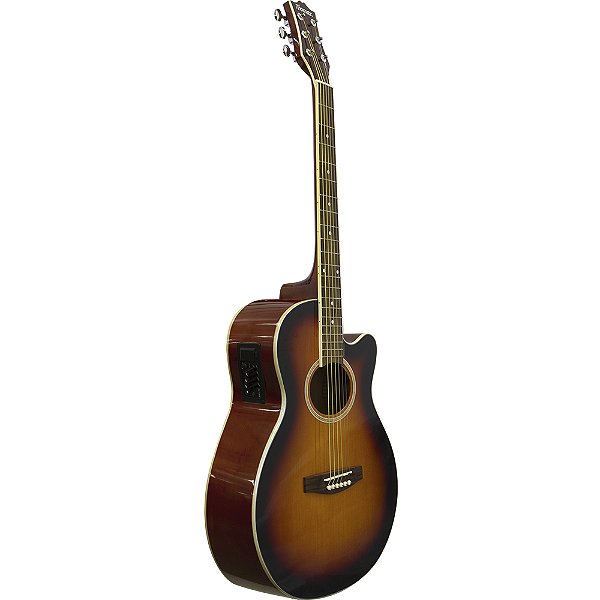 Violão Eletroacústico De Aço Tea 412d Sunburst Thomaz