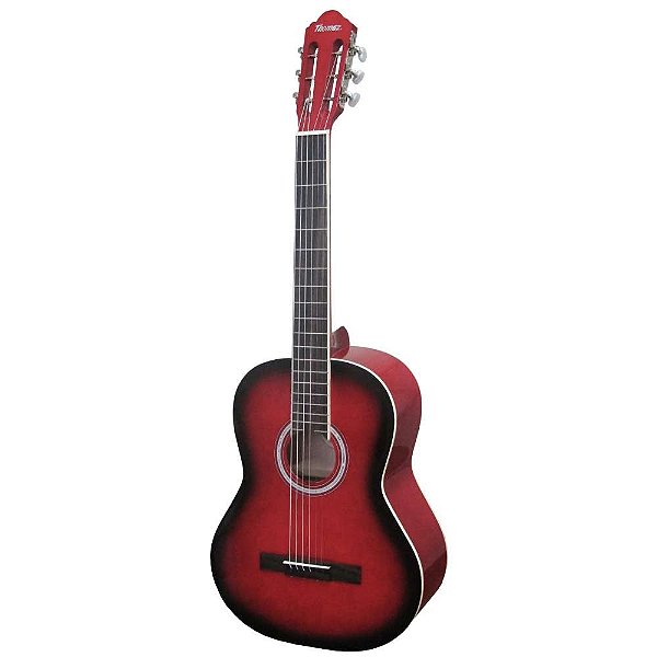 Violão Acústico De Aço Para Destros Com Tensor Tcg 390 A Vermelho Thomaz