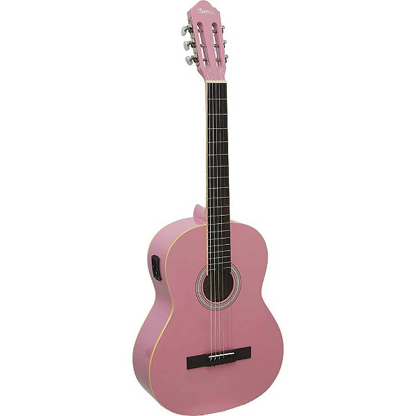 Violão Eletroacústico De Aço Tcg 390 A Eq Rosa Thomaz