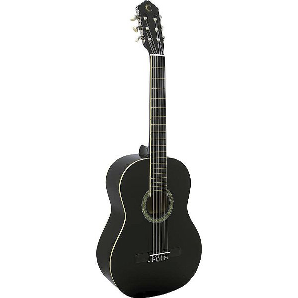 Violão Clássico De Nylon Para Destros Verniz Brilhante Cg 200 Preto Cordoba