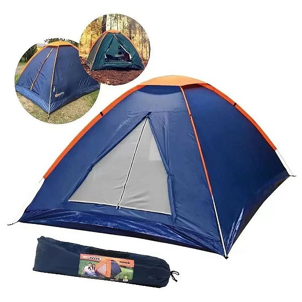 Barraca Camping Panda 3 Pessoas Nautika - Coluna 600mm