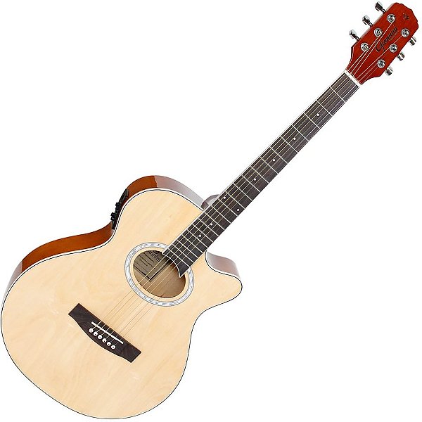 Violão Aço Eletroacústico Giannini Performance GSF-1D CEQ NG Vtr107