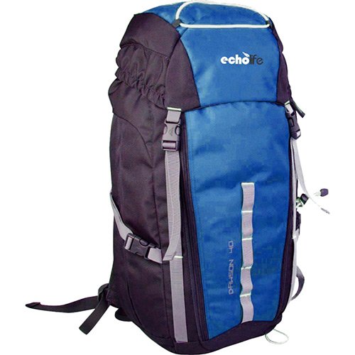 Mochila Dawson 40 Azul Com Prata