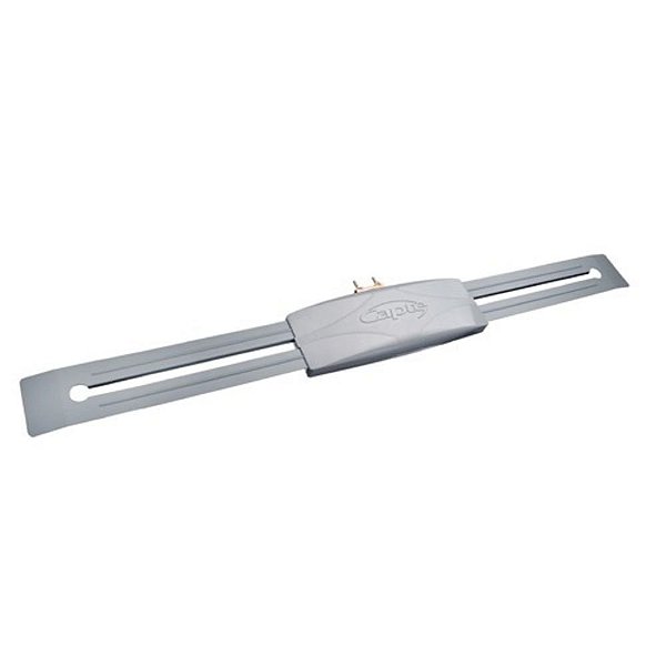 Antena Digital Externa Capte Prata 3em1 Vhf Uhf Digital + Divisor Sinal 3x1