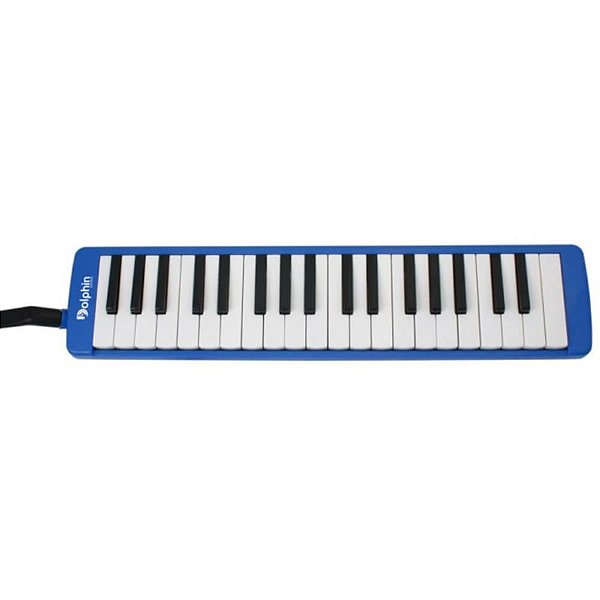 Escaleta Dolphin 37 Teclas Com Case Azul