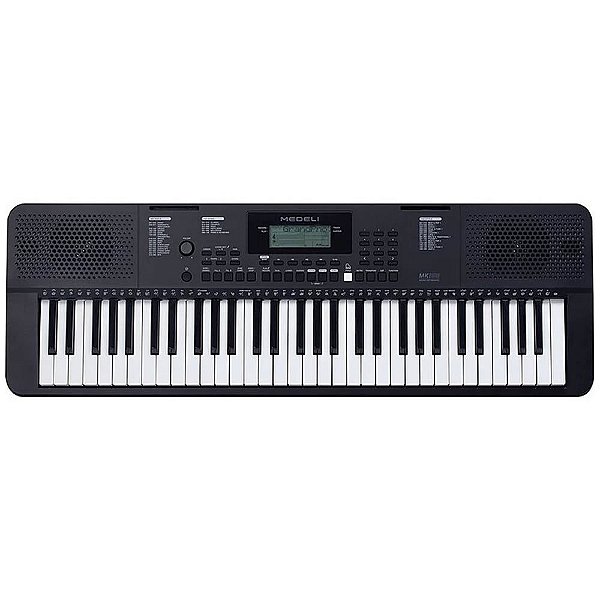 Teclado Arranjador  Medeli MK100 61 Teclas Sensitivas C/ Multi Funções
