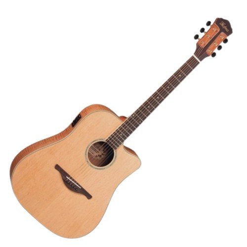 Violão Hofma Eagle Elétrico HMP350 stnt Natural