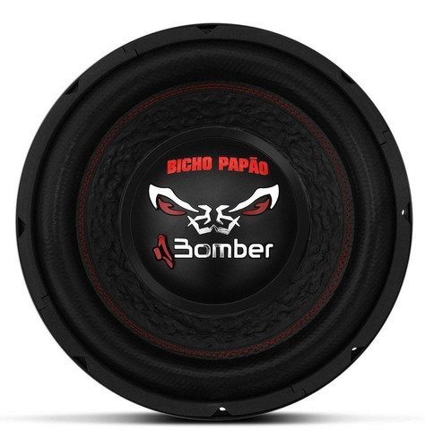 Alto Falante Subwoofer 12 Bicho Papão Bomber 2000w 2+2 Ohms