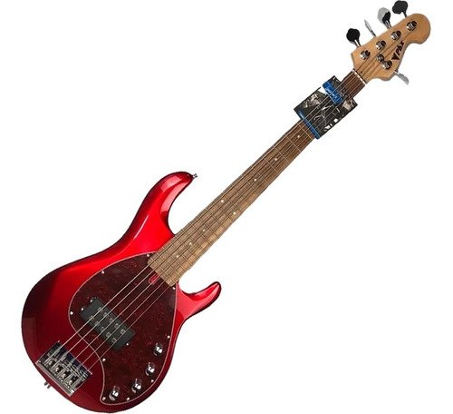 Contrabaixo Phx Msr Five Msr-5 5 Cordas Passivo Vermelho Phoenix