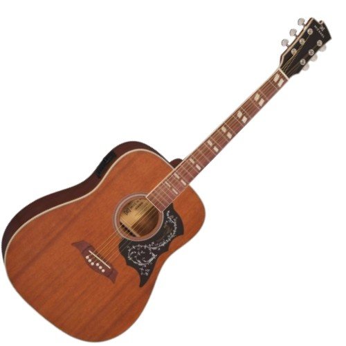 Violão Eletroacústico Michael Folk Aço VM921DTC Mahogany + KIT2CL