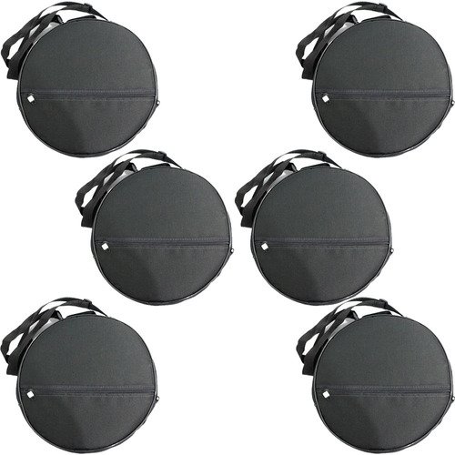 Kit 6 Capas Bag Para Pandeiro Luxo 10 Polegadas Acolchoada