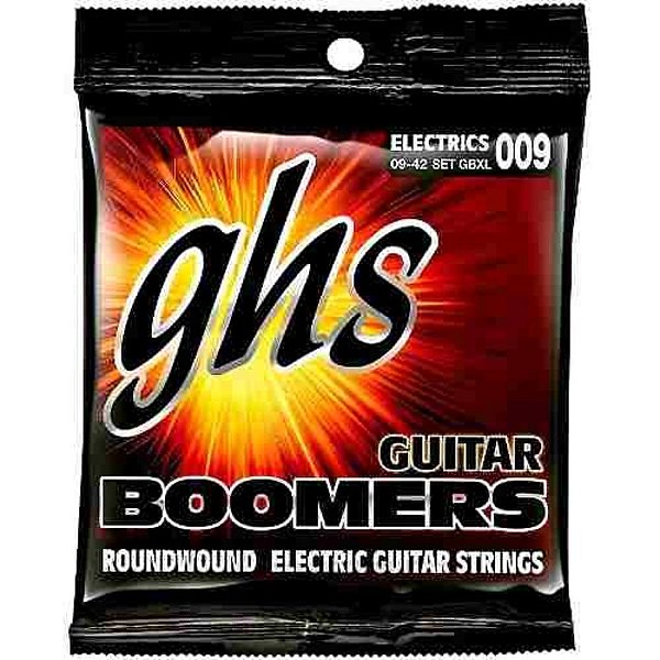 Jogo De Cordas P/ Guitarra 09 Ghs Boomers Gbxl (1ª Mi Extra)