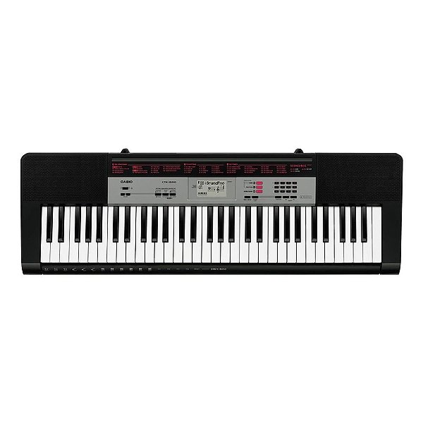 Teclado Eletrônico Preto 61 Teclas CTK-1500 Casio