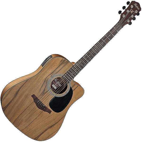 Violão Eletroacústico Hofma Hmf270 Elétrico Natural