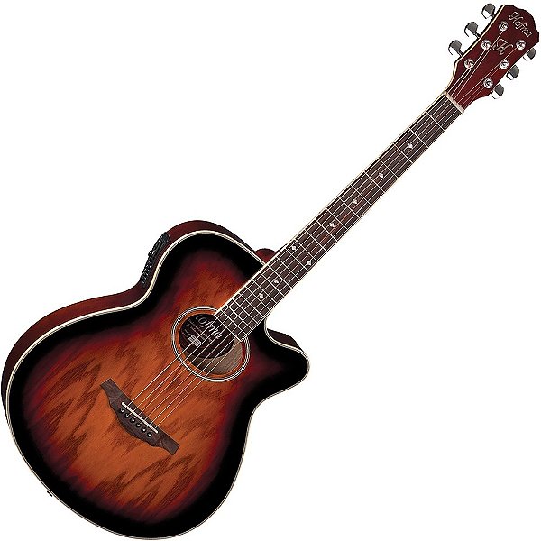 Violão Eletroacústico Aço Hofma HM239 TRSB Sunburst