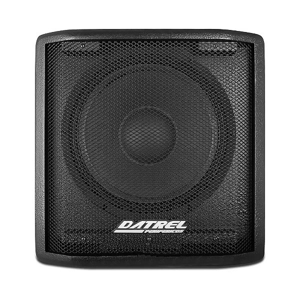Sub Woofer Grave Ativo 300w Rms Falante 12" Polegadas SWA-300 Datrel