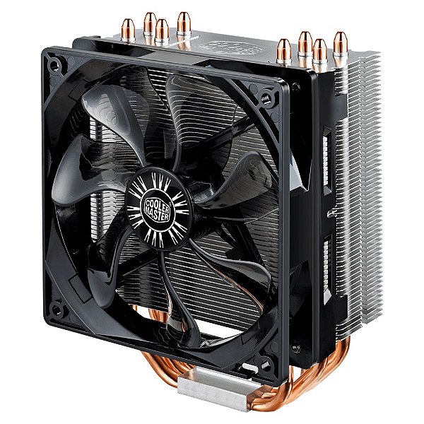 Cooler Para Processador Cooler Master Hyper 212 Evo V2, 120mm, Preto E Prata