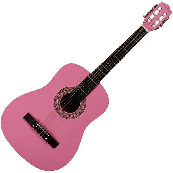 Violão Acústico Austin Kauthon Nylon Rosa 946npk Austin