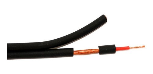 Cabo Mancini Paralelo Philips 2 X 26awg Preto (metro)