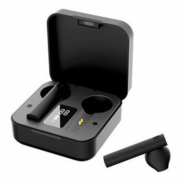 Fone de Ouvido Bluetooth XO X2 TWS Com Indicador de Bateria - Preto
