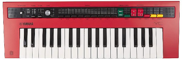 Teclado Sintetizador Yamaha Reface YC Vermelho 37 Teclas Bivolt