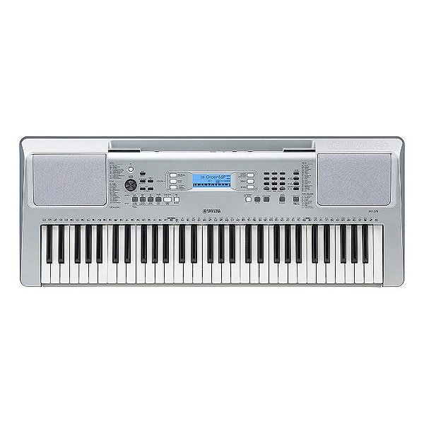 Teclado Arranjador 61 Teclas Yamaha Ypt-370 Prata Bivolt