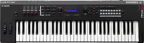 Teclado Sintetizador 61 Teclas Yamaha Mx61 Preto