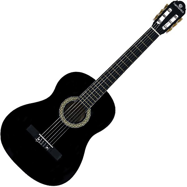 Violão Acústico Harmonics GC-10 Nylon Preto