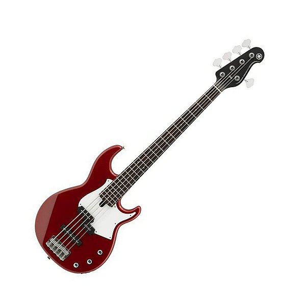 Contrabaixo Passivo Yamaha BB235 5 Cordas Vermelho
