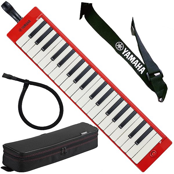 Escaleta Pianica Yamaha P-37E RD Vermelha