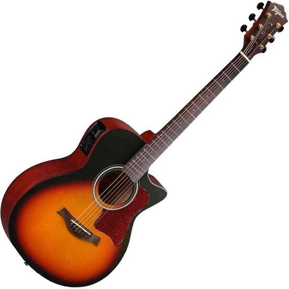 Violão Eletroacústico Tagima California Medium Jumbo Aço Preto BK