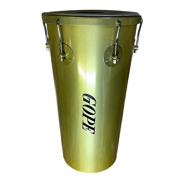 Rebolo Cônico Aluminío Pele Animal Gope 55cm x 11 Dourado