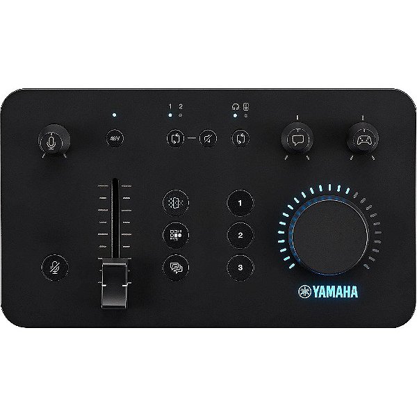 Mesa de Som Yamaha Mixer ZG01 com Interface USB para Streaming